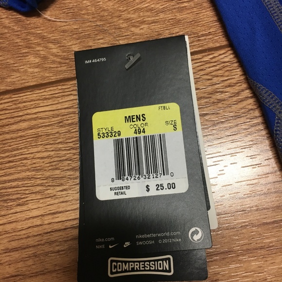 Nike Pro Men's Short Sleeve Training Top - Picture 3 of 4